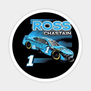 Ross Chastain Black Car Magnet